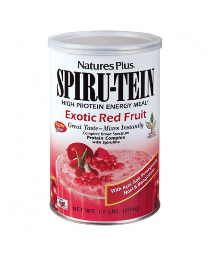 Nature's Plus Spiru-Tein Exotic Red Fruit 504gr